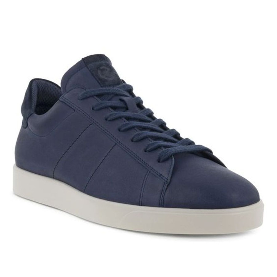 Men ECCO Sneakers | Ecco- Men'S Street Lite Retro Sneaker Marine