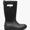 Women BOGS Casual Footwear | Bogs- Women'S Crandall Ii Tall Winter Boot Black