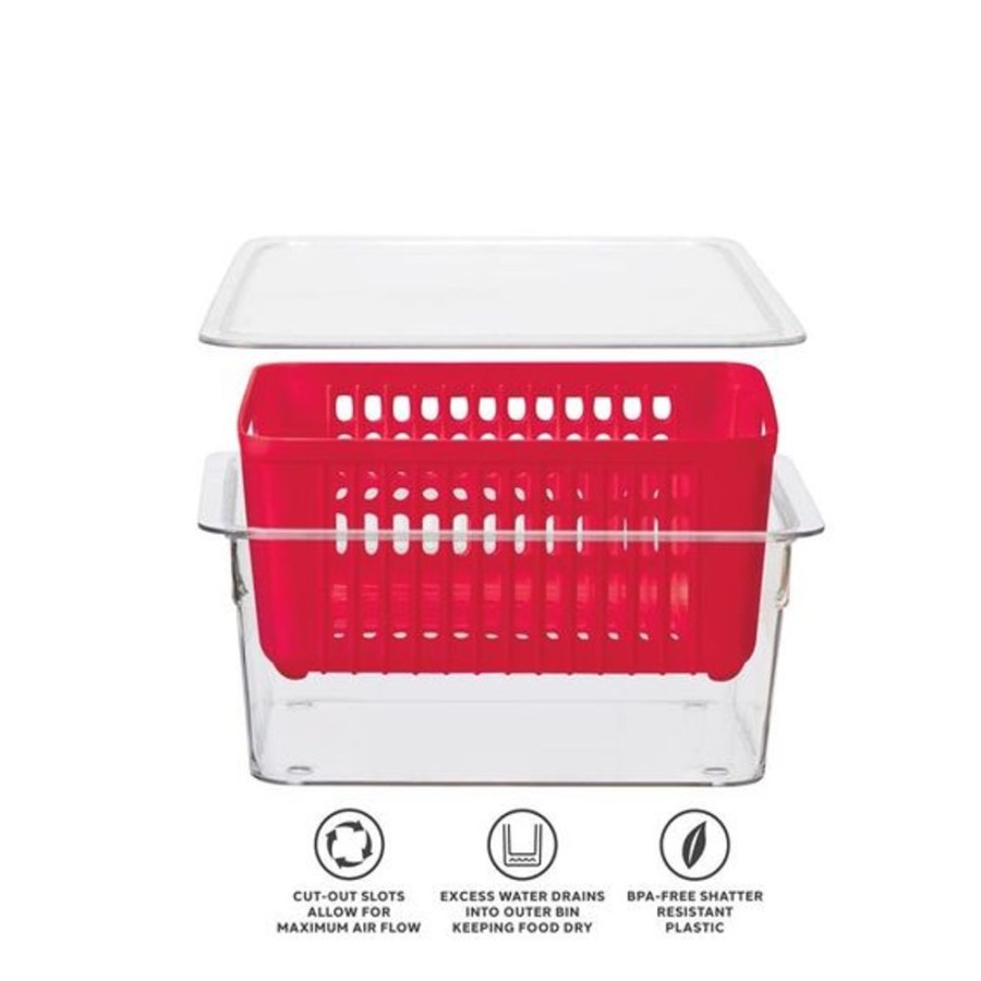 Cottage Kitchen OGGI Kitchenware | Oggi- Neat Single Berry Bin