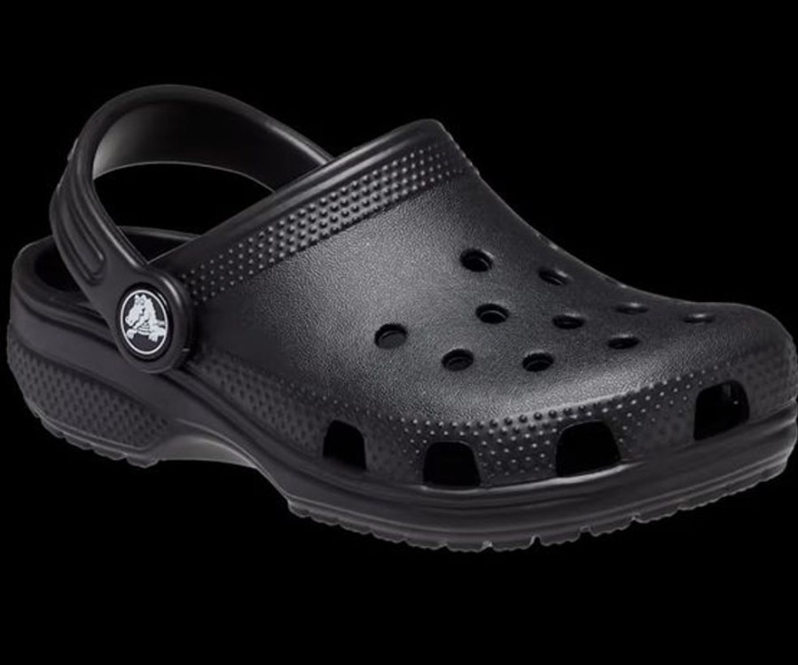 Kid CROCS Casual Footwear | Crocs- Big Kids Classic Clog Black