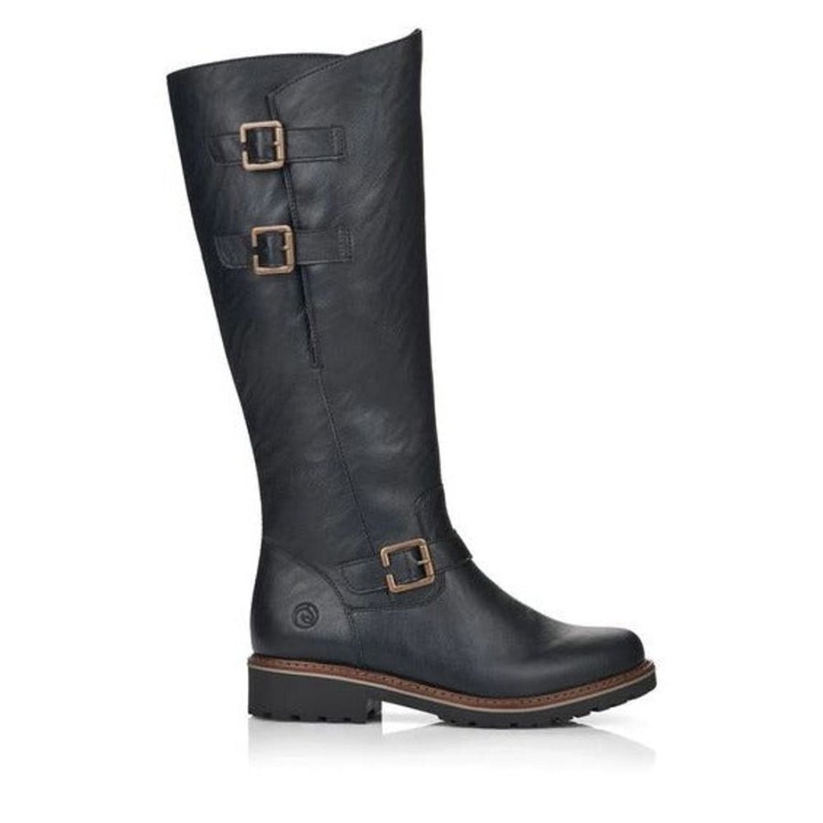 Women REMONTE Casual Footwear | Remonte- Women'S R6590-01 Boot Black