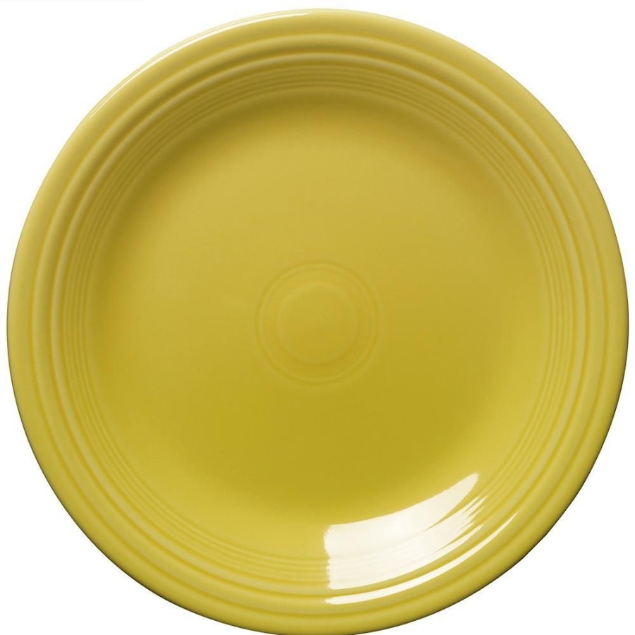 Cottage Kitchen FIESTA Dinnerware | Fiesta Ware- Dinner Plate Sunflower