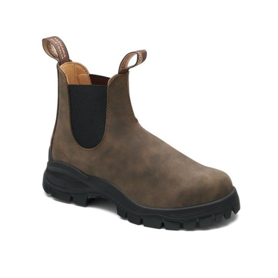 Women BLUNDSTONE Casual Footwear | Blundstone- Women'S Lug Sole Boot Rustic Brown