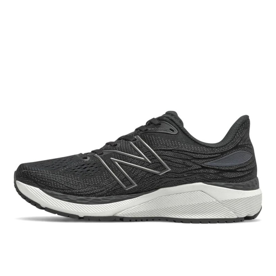 Men NEW BALANCE Sneakers | New Balance- Mens M860M12 Shoe Black-White