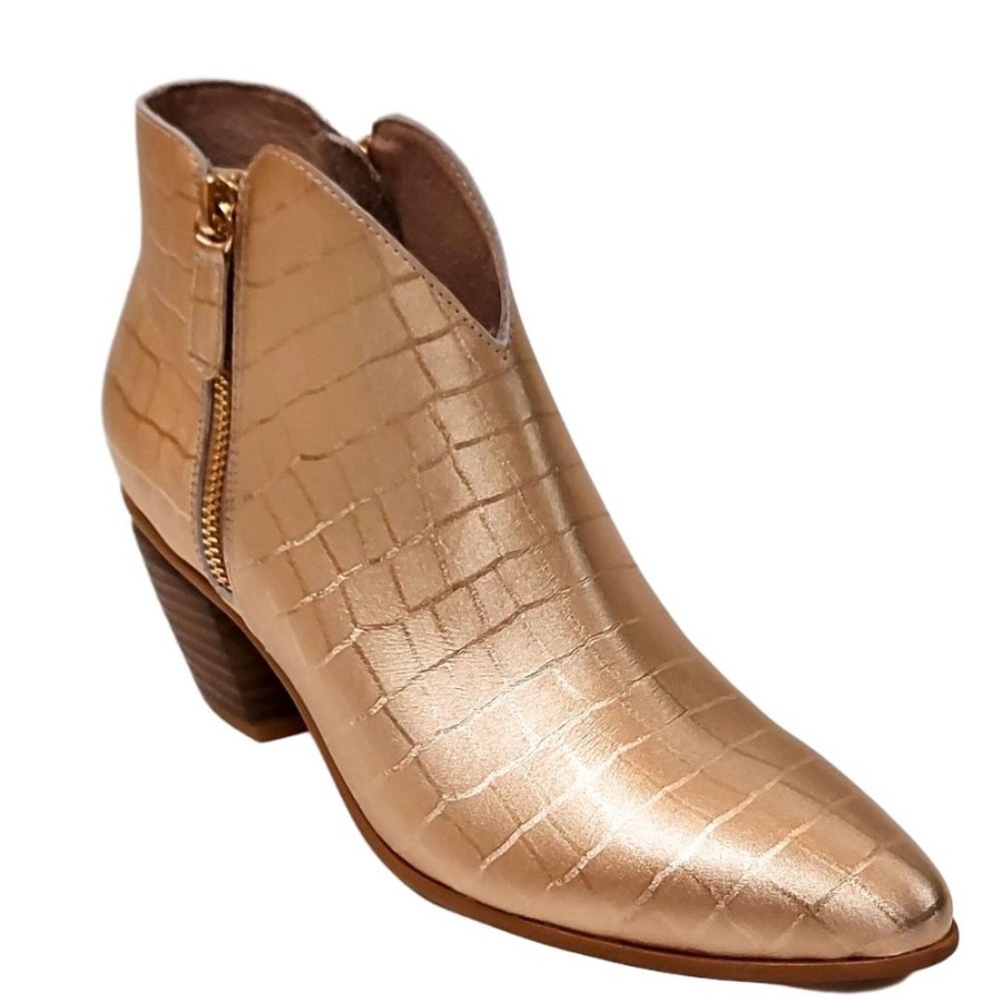 Women DJANGO & JULIET Casual Footwear | Django & Juliette- Women'S Josky Boot Rose Gold