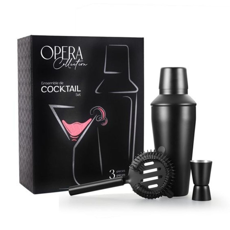 Cottage Kitchen DANESCO Kitchenware | Danesco- Opera 3 Piece Cocktail Set