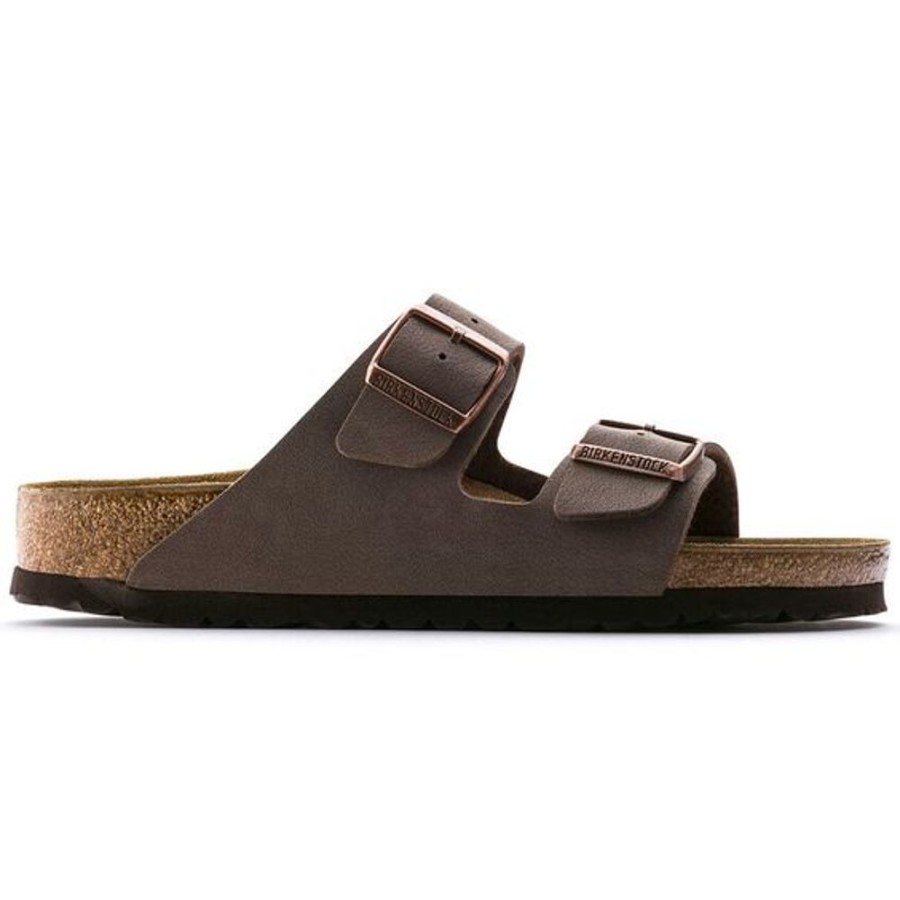 Women BIRKENSTOCK Casual Footwear | Birkenstock- Unisex Arizona Birkibuc Sandal Mocha