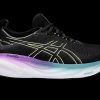 Women ASICS Sneakers | Asics- Women'S Gel-Nimbus 25 Athletic Shoe Blk-Yellow