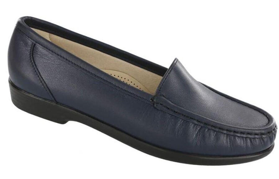 Women SAS Casual Footwear | Sas- Womens Simplify Loafer Navy