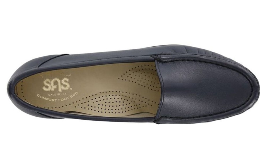 Women SAS Casual Footwear | Sas- Womens Simplify Loafer Navy