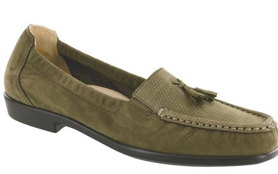 Women SAS Casual Footwear | Sas- Women'S Hope Loafer Green