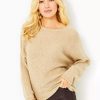 Women LILLY PULITZER Tops | Lilly Pulitzer- Soleen Sweater Gold