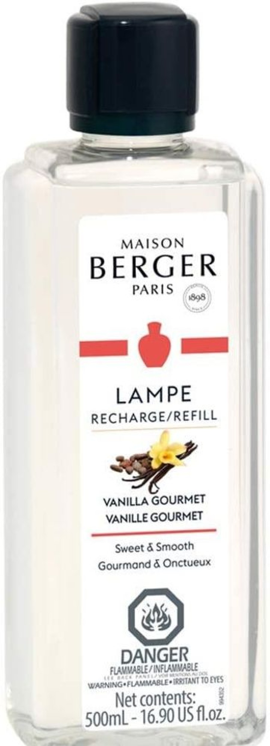 Cottage Kitchen LAMPE BERGER Scents | Lampe Berger- Vanilla Gourmet Lampe Fuel Refill 500Ml