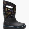 Kid BOGS Winter Boots | Bogs- Kids Classic Ii Wild Rainbows Winter Boot Black Multi