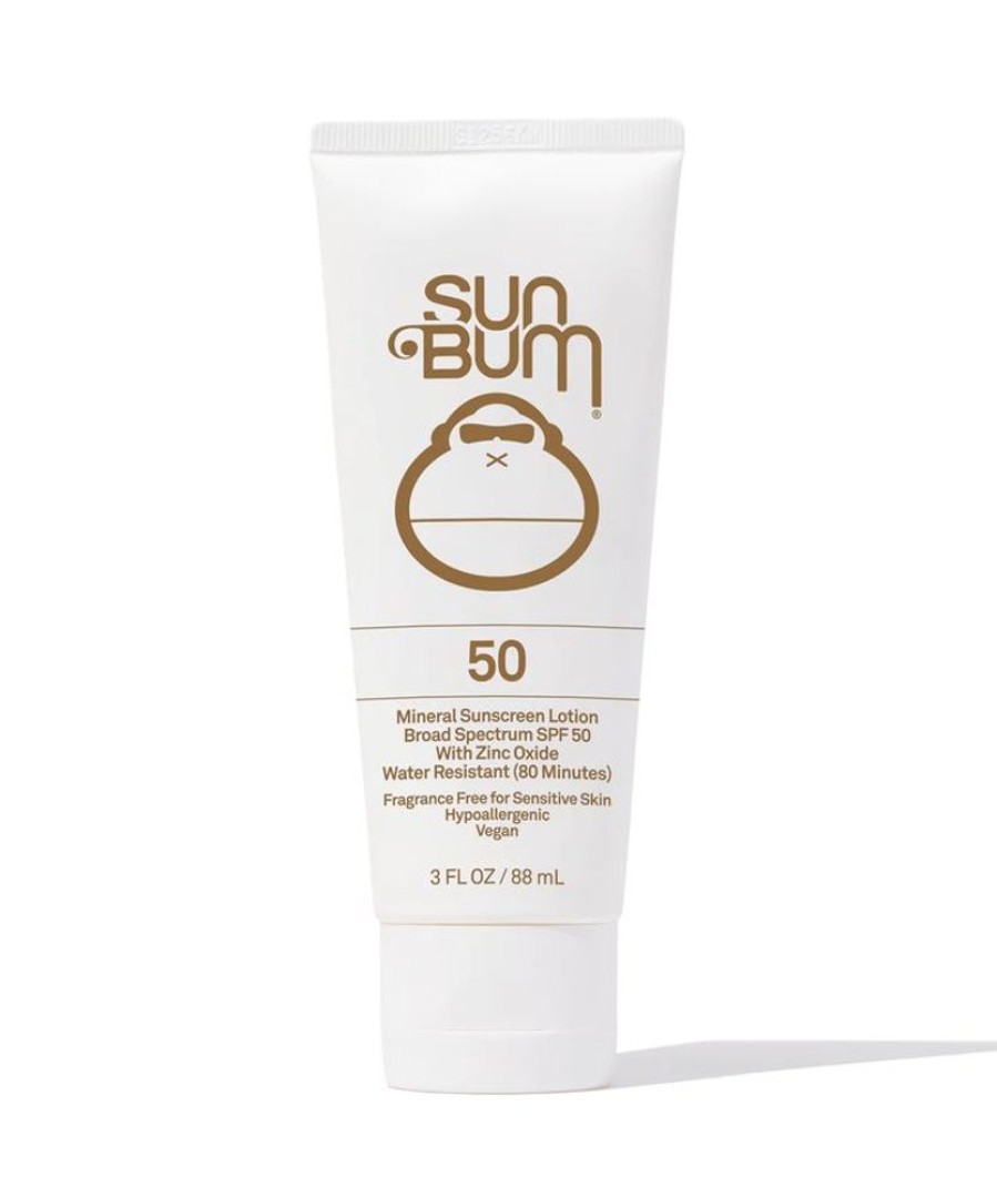 Kid SUNBUM Bath & Skin Care | Sun Bum- 3Oz Mineral 50 Spf Sunscreen Lotion