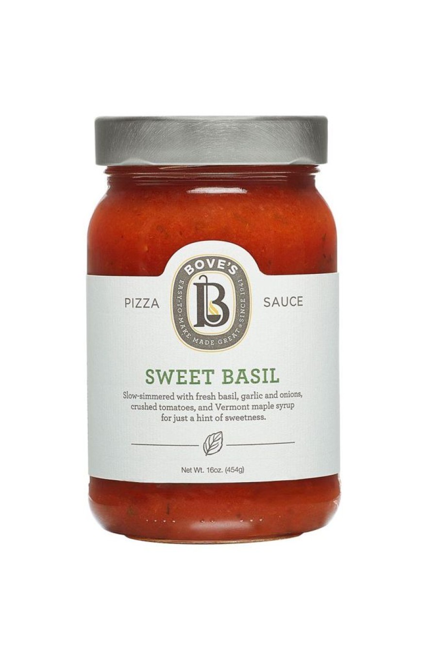 Cottage Kitchen DOVETALE COLLECTIONS Sauces | Boves- Sweet Basil Pizza Sauce