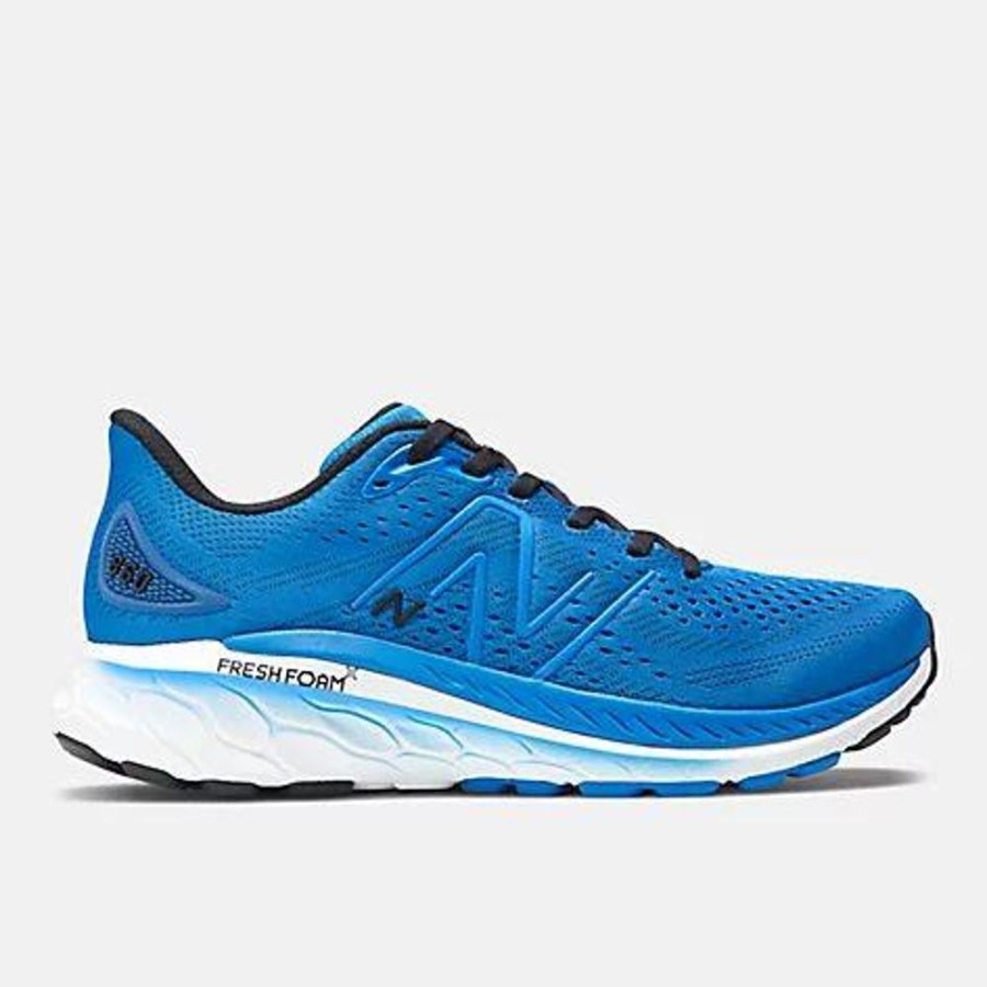 Men NEW BALANCE Sneakers | New Balance- Men'S Fresh Foam X 860V13 Athletic Shoe Blue-Blk