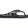 Men CROCS Sandals | Crocs- Men'S Elements Wave Flip Flop Black