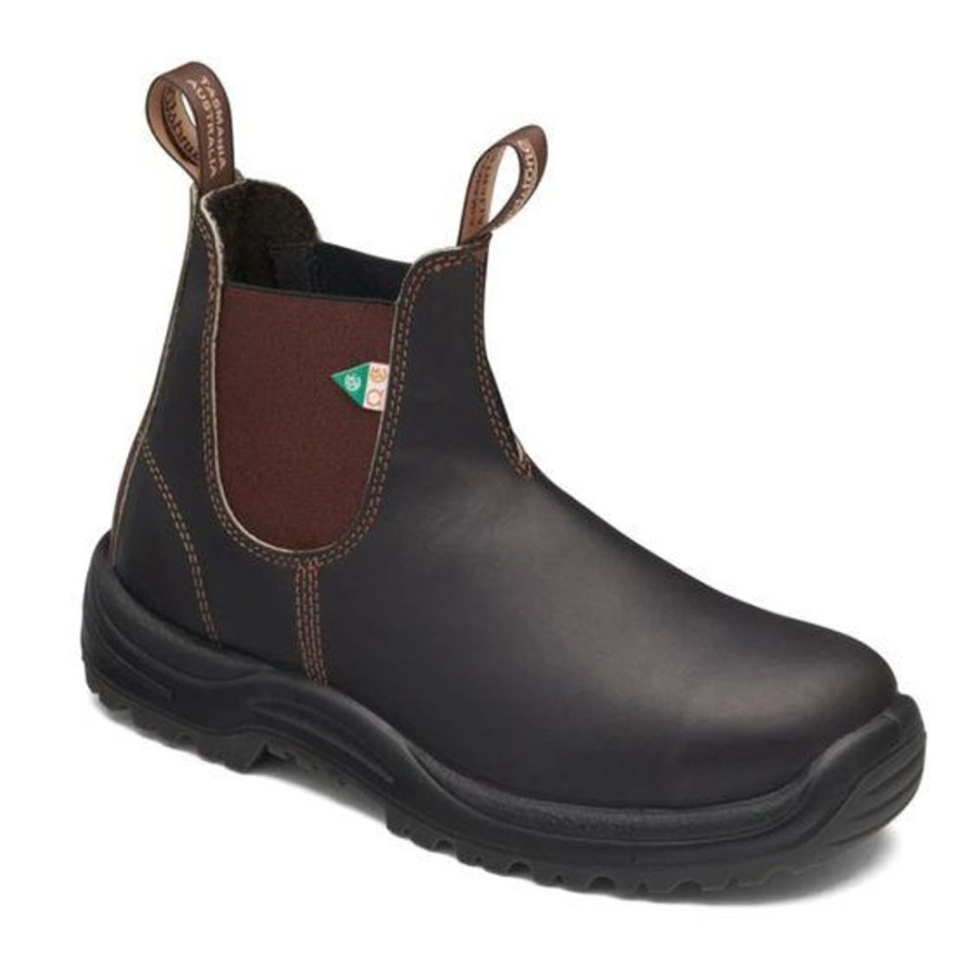 Women BLUNDSTONE Casual Footwear | Blundstone-162 Work & Safety Boot Brown