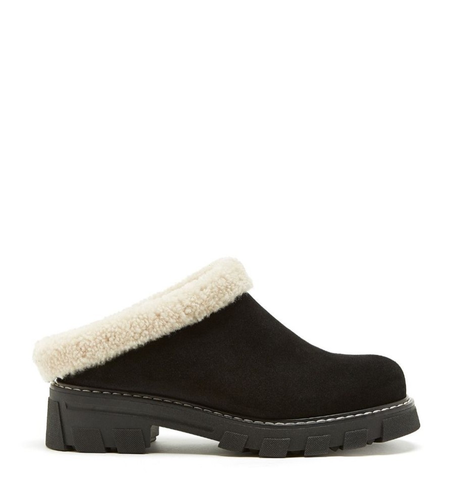 Women LA CANADIENNE Casual Footwear | La Canadienne- Women'S Always Shoe Black Suede