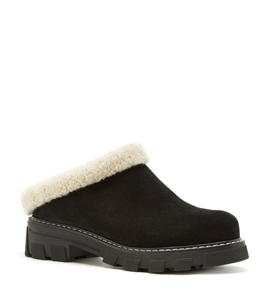 Women LA CANADIENNE Casual Footwear | La Canadienne- Women'S Always Shoe Black Suede