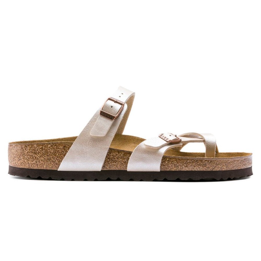 Women BIRKENSTOCK Casual Footwear | Birkenstock- Women'S Mayari Sandal Pearl White