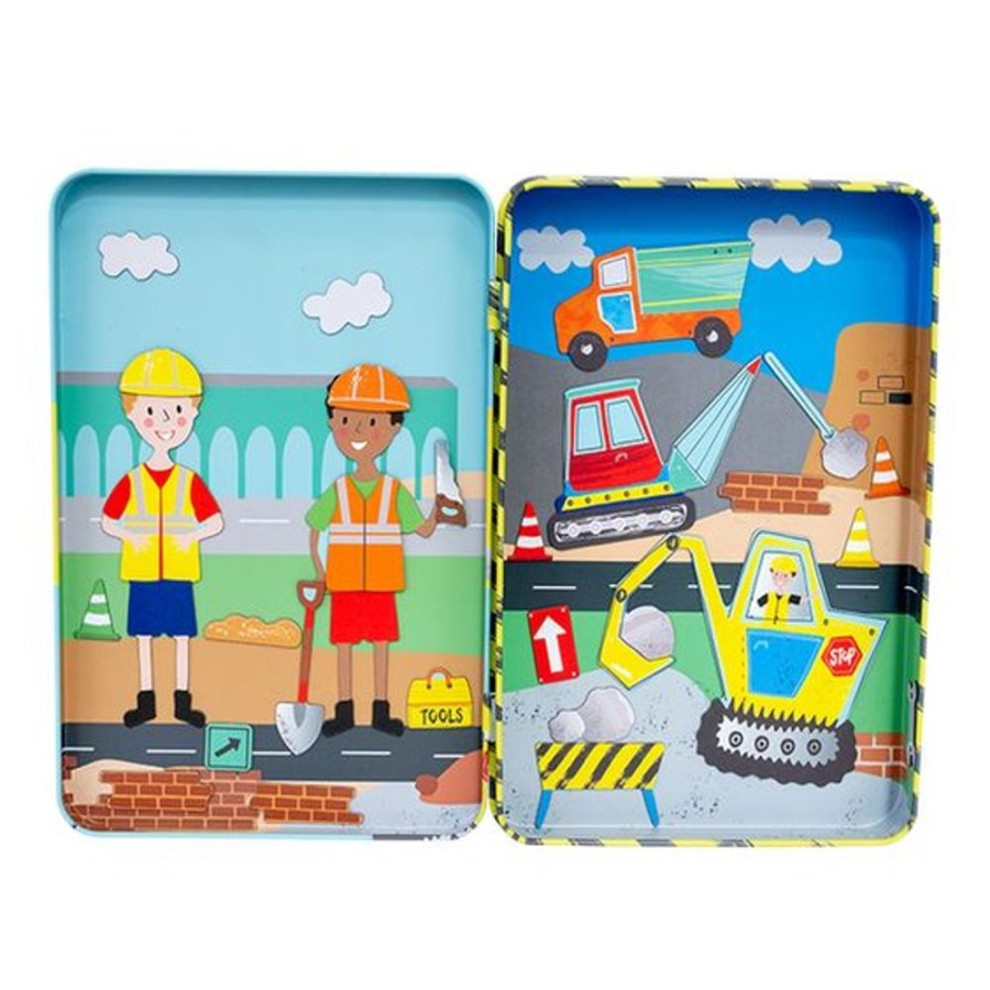 Kid FLOSS & ROCK Toys | Floss & Rock- Construction Magnetic Playtime