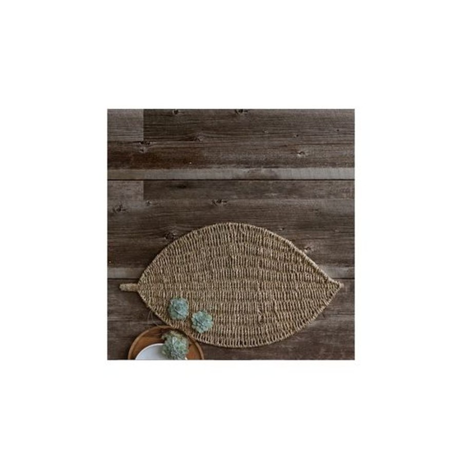 Cottage Kitchen HARMAN Decor | Harman- Harvest Leaf Woven Placemat