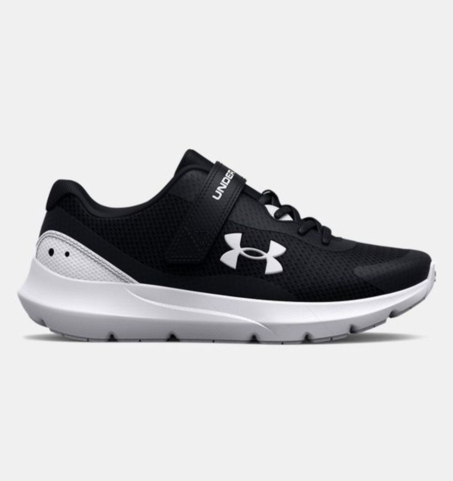 Kid UNDER ARMOUR Casual Footwear | Under Armour- Boys Toddler Ua Surge 3 Ac Shoe Black