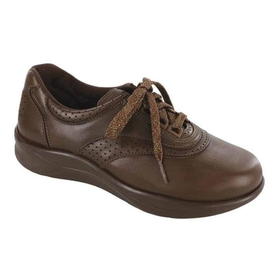 Women SAS Sneakers | Sas- Ladies Walk Easy Shoe Coffee Leather