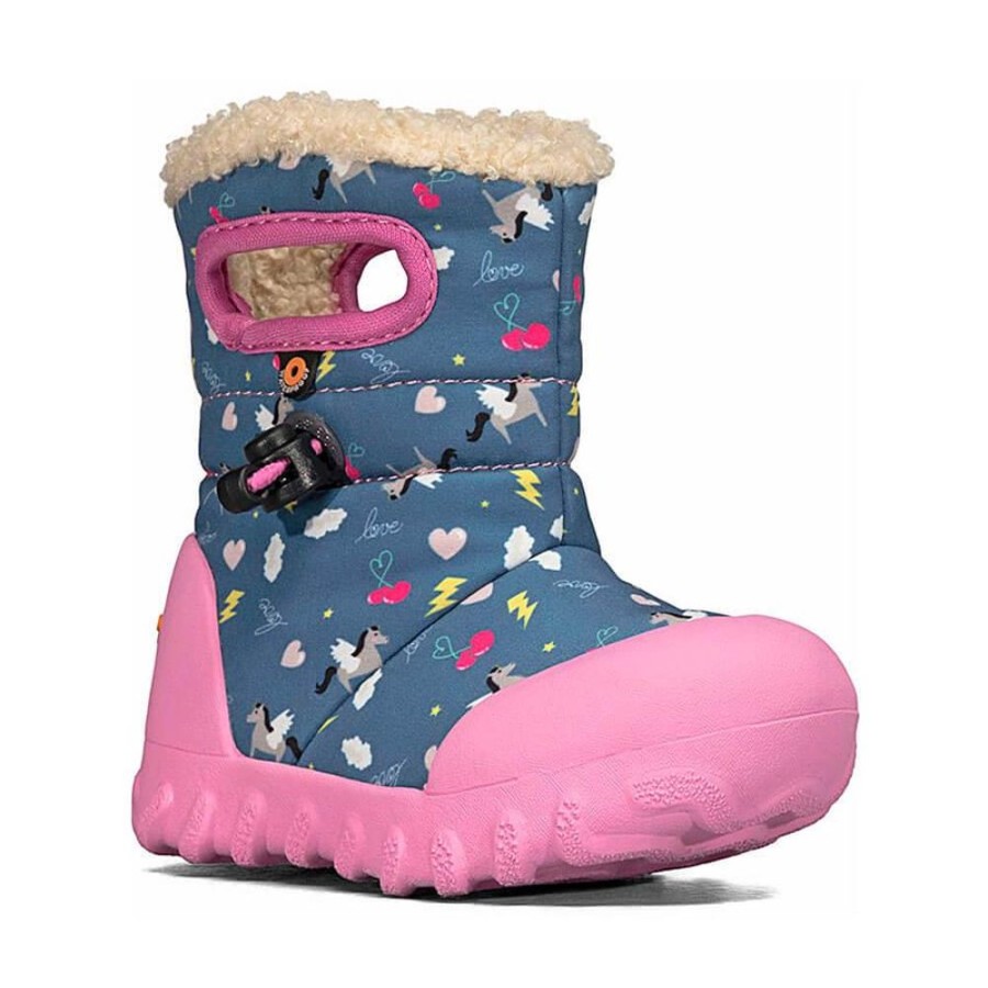 Kid BOGS Winter Boots | Bogs- Little Kids Bmoc Pegasus Winter Boot Blue