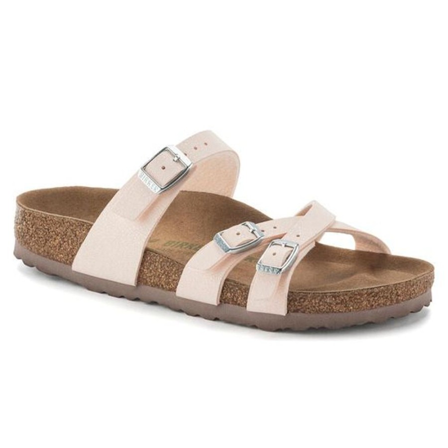 Women BIRKENSTOCK Sandals | Birkenstock- Women'S Franca Vegan Sandal Lt Rose