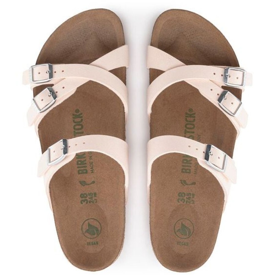 Women BIRKENSTOCK Sandals | Birkenstock- Women'S Franca Vegan Sandal Lt Rose