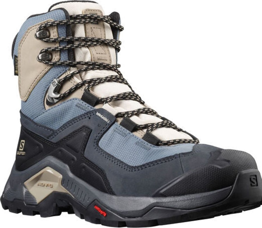 Women SALOMON Casual Footwear | Salomon- Women'S Element Gtx Athletic Shoe Ebony-Rainy Days