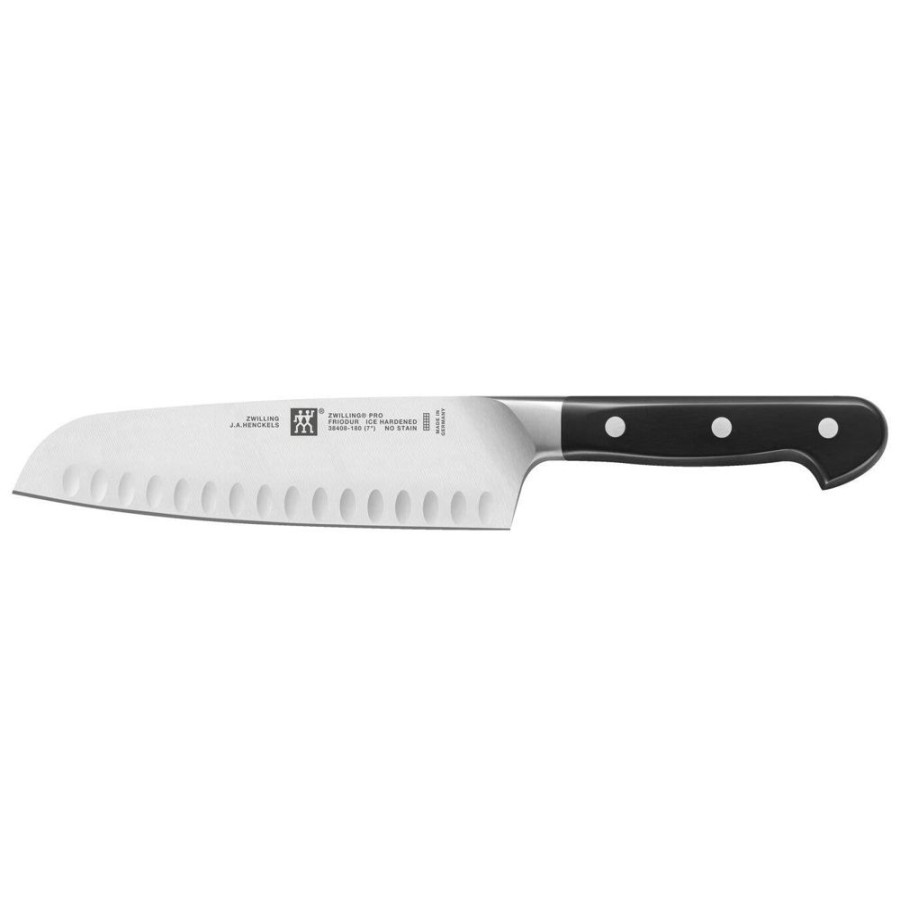 Cottage Kitchen HENKELS Gadgets | Zwilling Pro-7" Santoku Granton