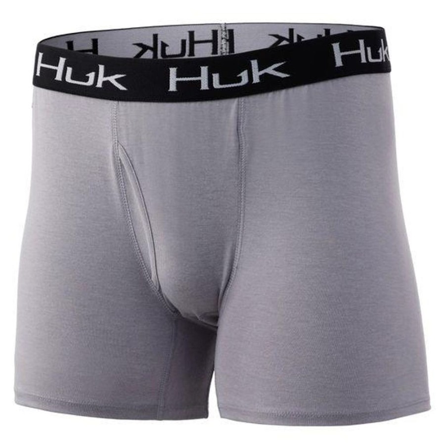 Men HUK Underwear & Socks | Huk- Men'S Way Point Boxer Brief