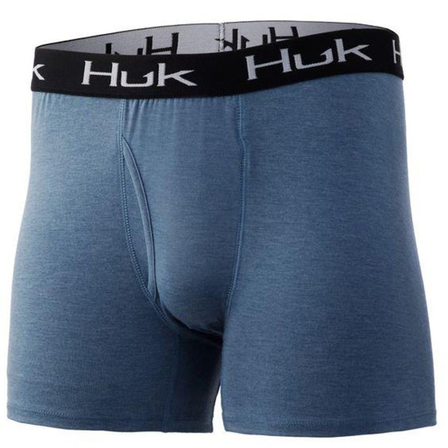 Men HUK Underwear & Socks | Huk- Men'S Way Point Boxer Brief