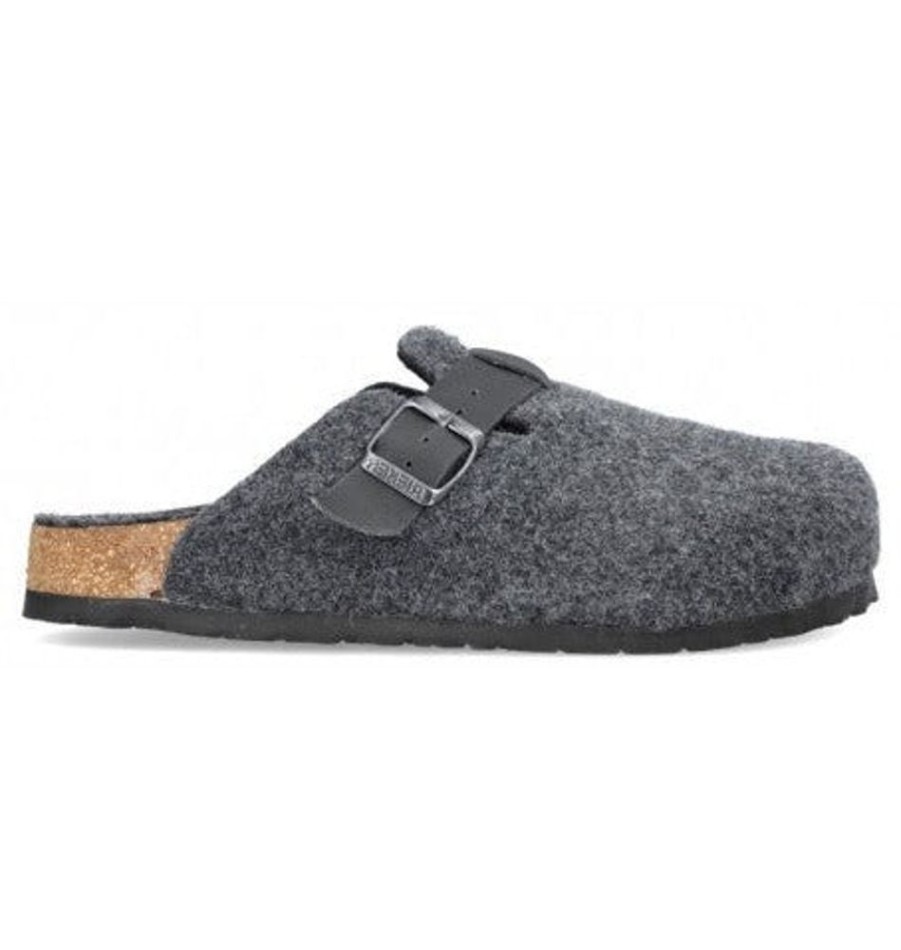 Men RIEKER Slippers | Rieker- Men'S 22181-45 Slipper Anthracite