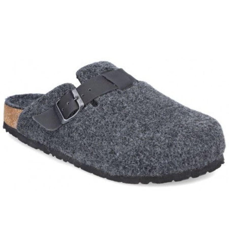 Men RIEKER Slippers | Rieker- Men'S 22181-45 Slipper Anthracite