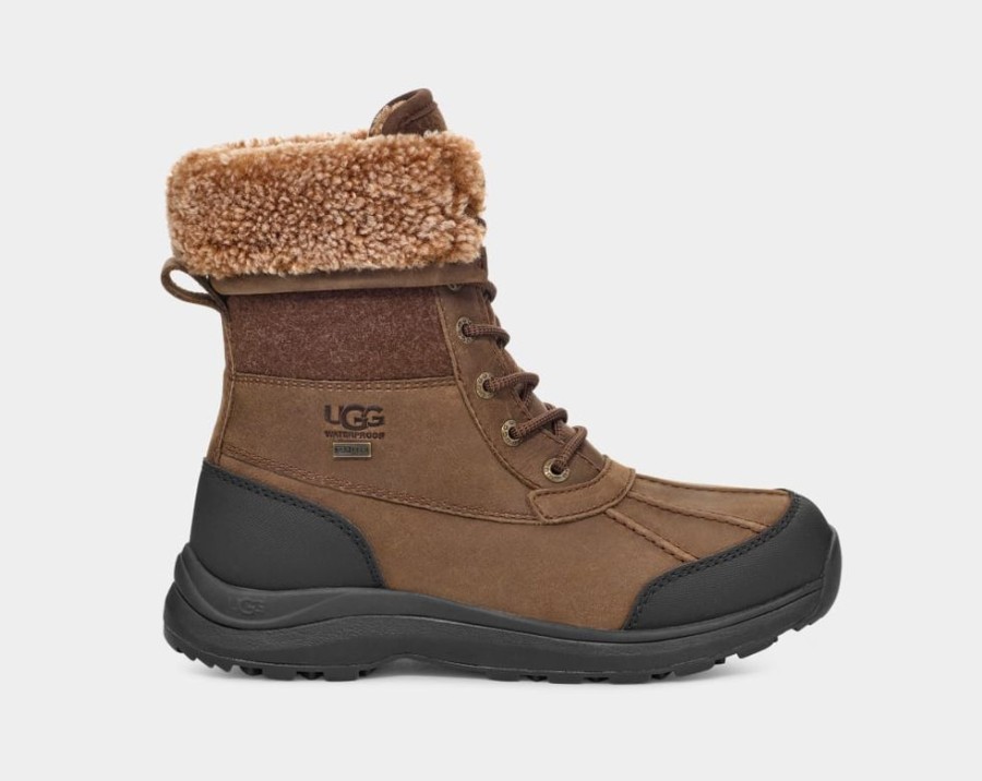 Women UGGS Winter Boots | Ugg- Women'S Adirondack Iii Tipped Winter Boot Dark Earth