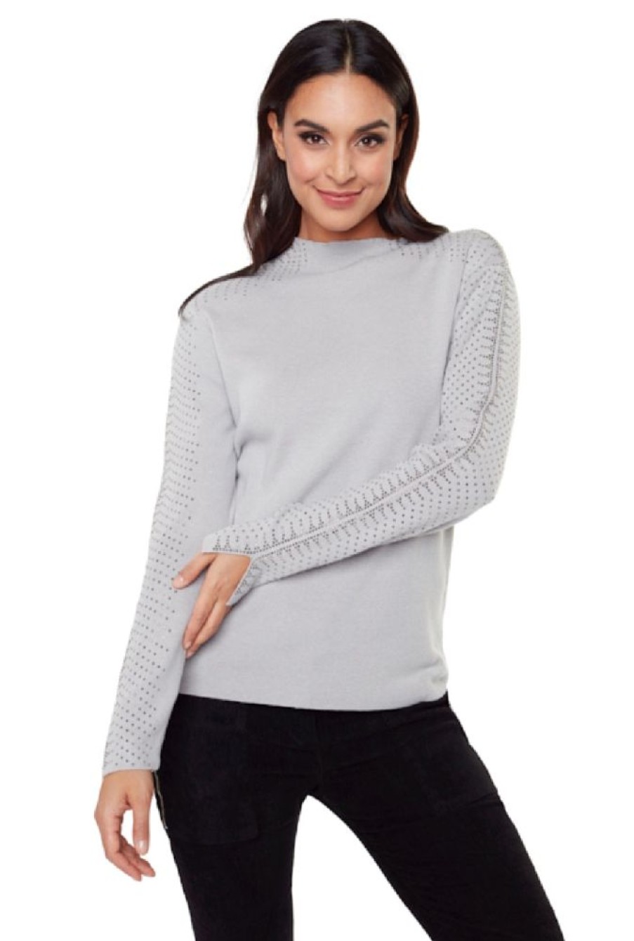 Women CARRE NOIR Tops | Carre Noir- Knit Top 6547