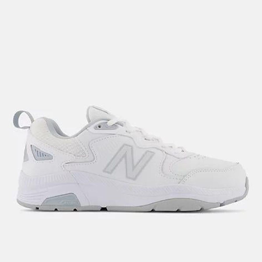 Women NEW BALANCE Casual Footwear | New Balance- Womens Wx857Wb Shoe White Leather