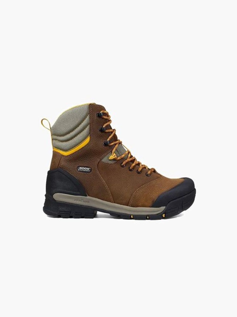 Men BOGS Work Boots | Bogs- Men'S Bedrock 8" Csa Work Boot