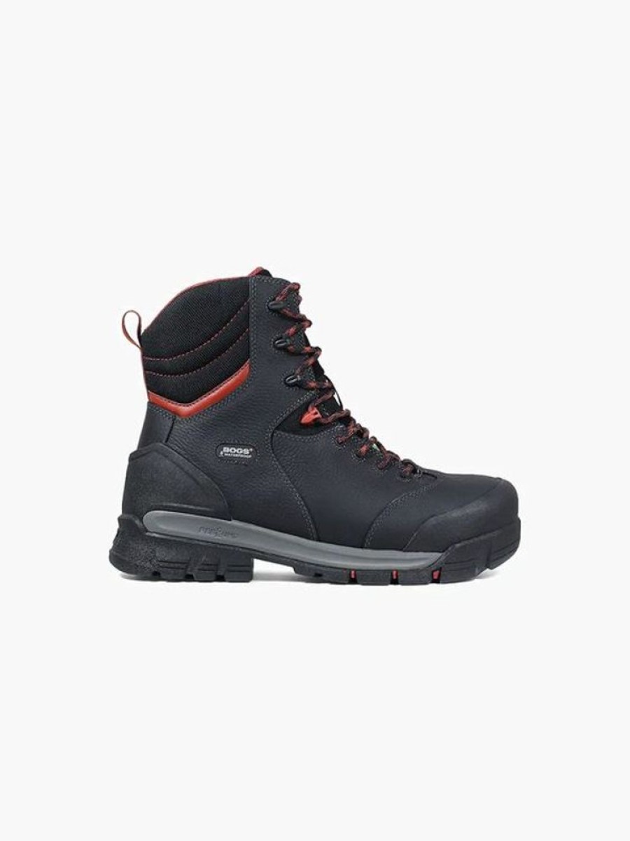 Men BOGS Work Boots | Bogs- Men'S Bedrock 8" Csa Work Boot