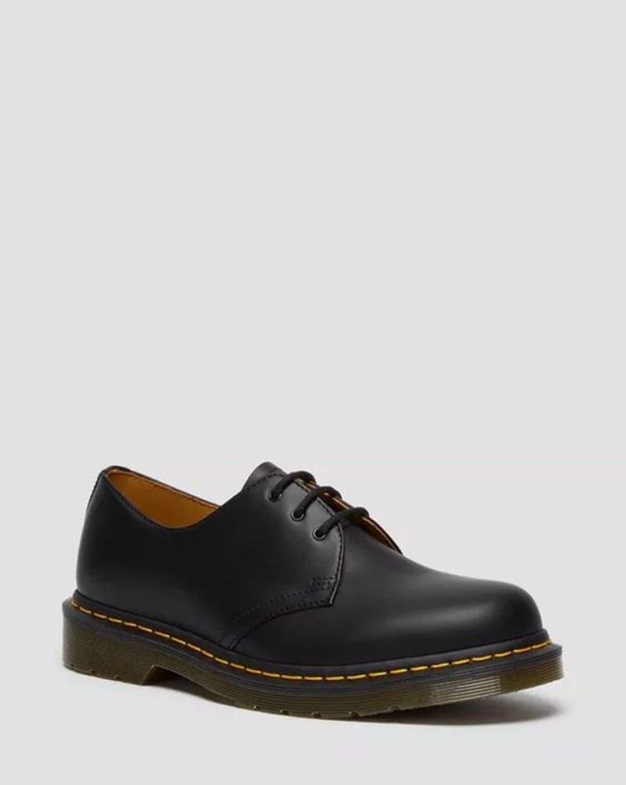 Women DR. MARTENS Casual Footwear | Dr. Martens- Women'S 1461 Boot Black Smooth