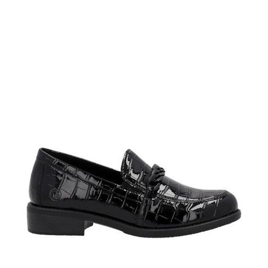 Women REMONTE Casual Footwear | Remonte- Women'S D0F03-02 Loafer Black