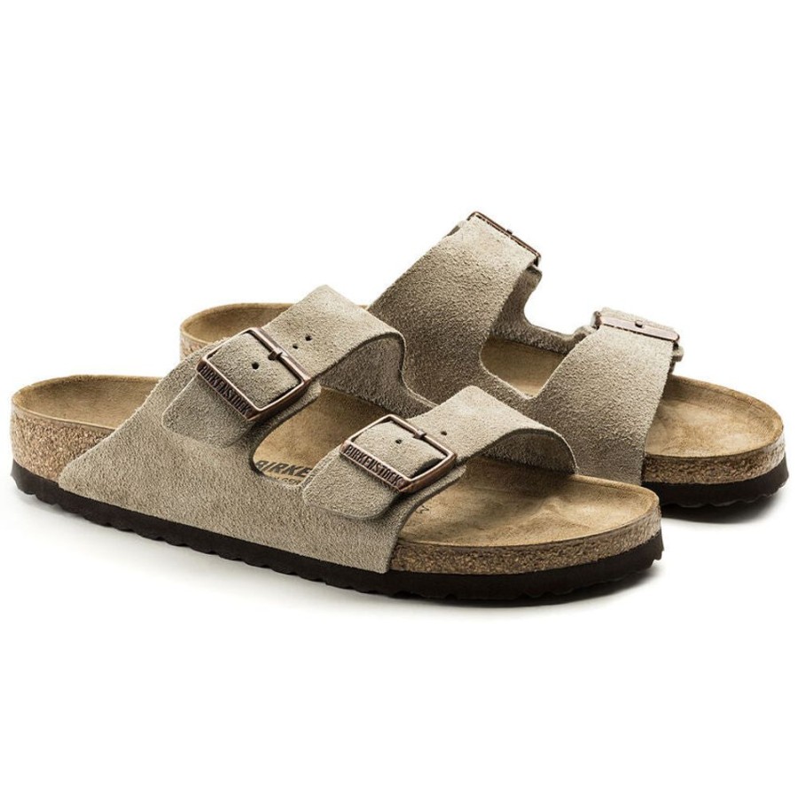 Women BIRKENSTOCK Sandals | Birkenstock- Women'S Arizona Vl Sandal Taupe