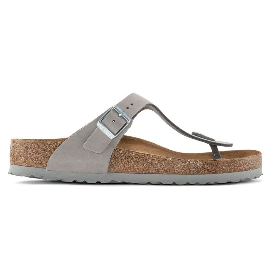 Women BIRKENSTOCK Sandals | Birkenstock- Women'S Gizeh Sfb Sandal Dove Gray