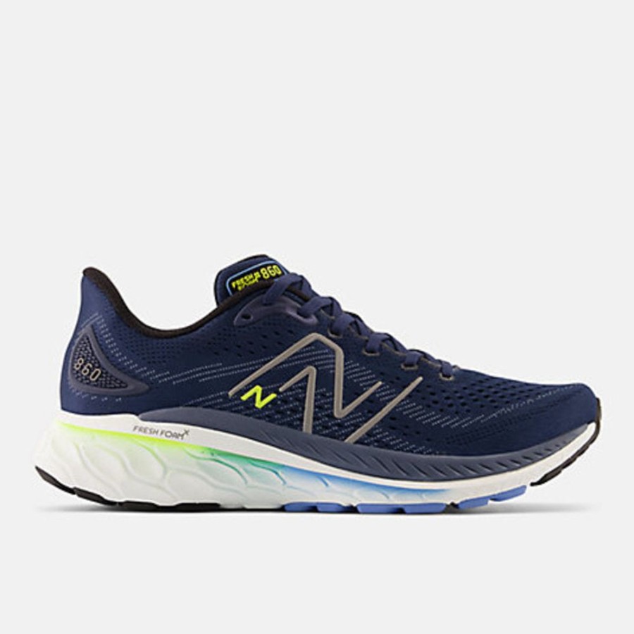 Men NEW BALANCE Athletic Footwear | New Balance- Men'S M860N13 Athletic Shoe Nb Navy