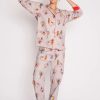 Women PJ SALVAGE Sleepwear & Lounge | P.J. Salvage- Ladies Flannel Pajama Set